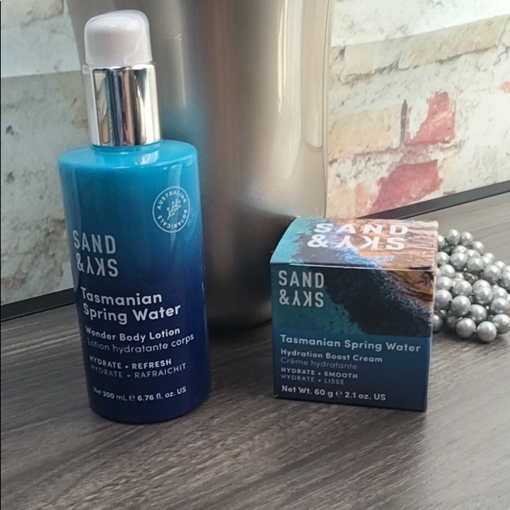 New Australian Beauty Hydration Cream and Lotion Full Size Set Combo
